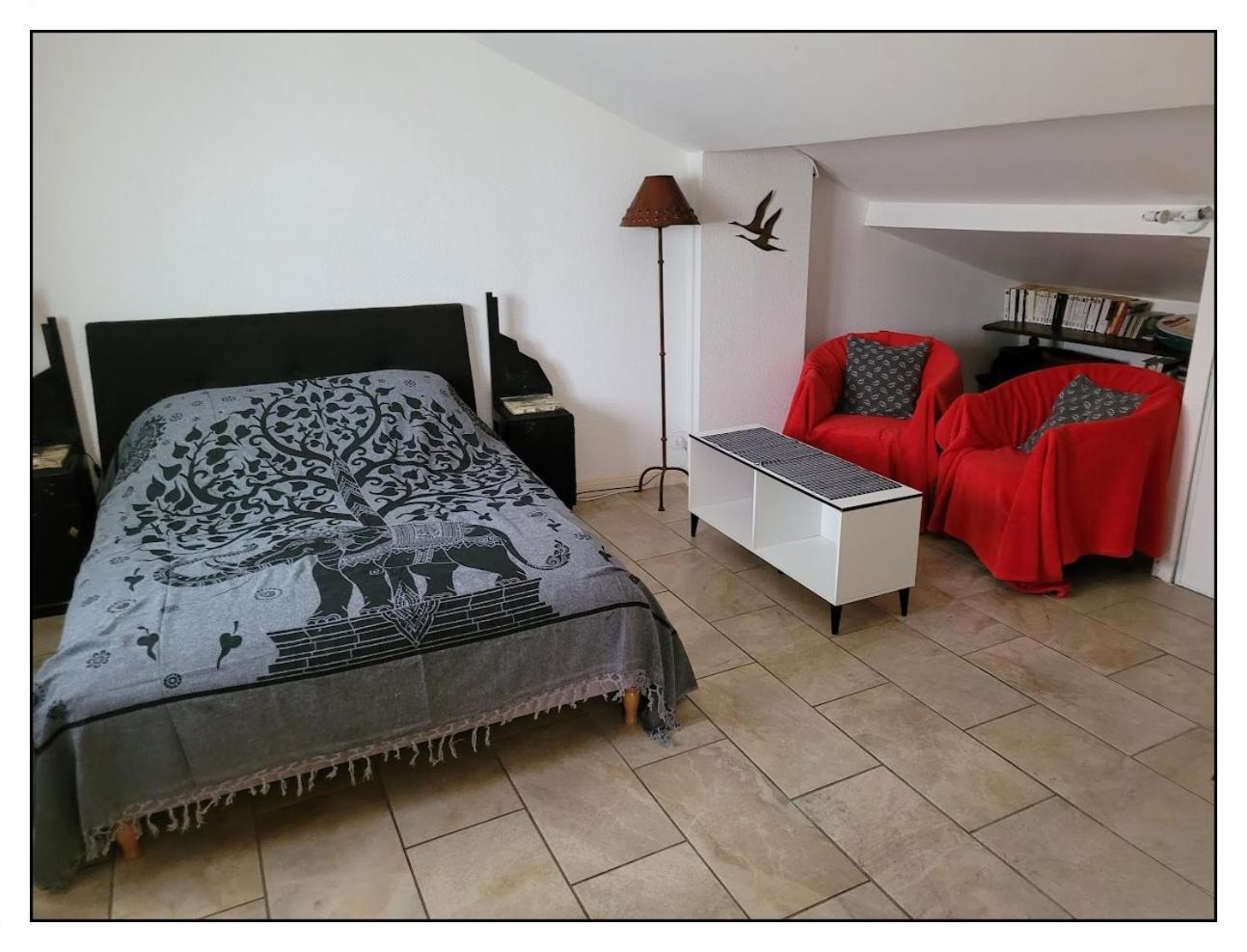 Beziers Studio Terrasse Ngoại thất bức ảnh