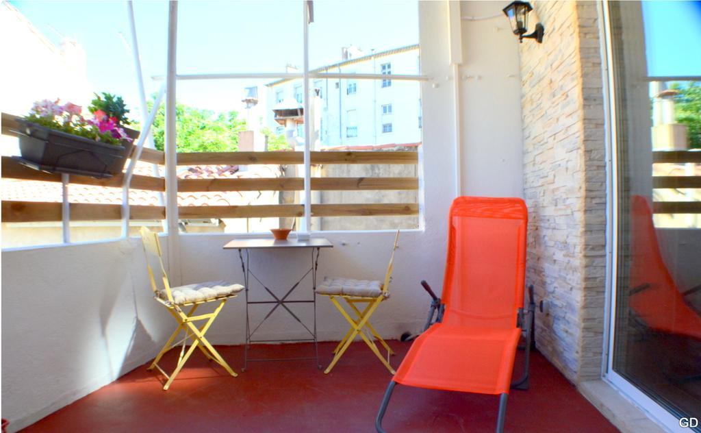 Beziers Studio Terrasse Ngoại thất bức ảnh