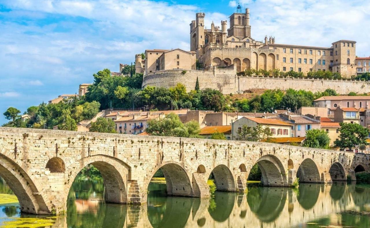 Beziers Studio Terrasse Ngoại thất bức ảnh