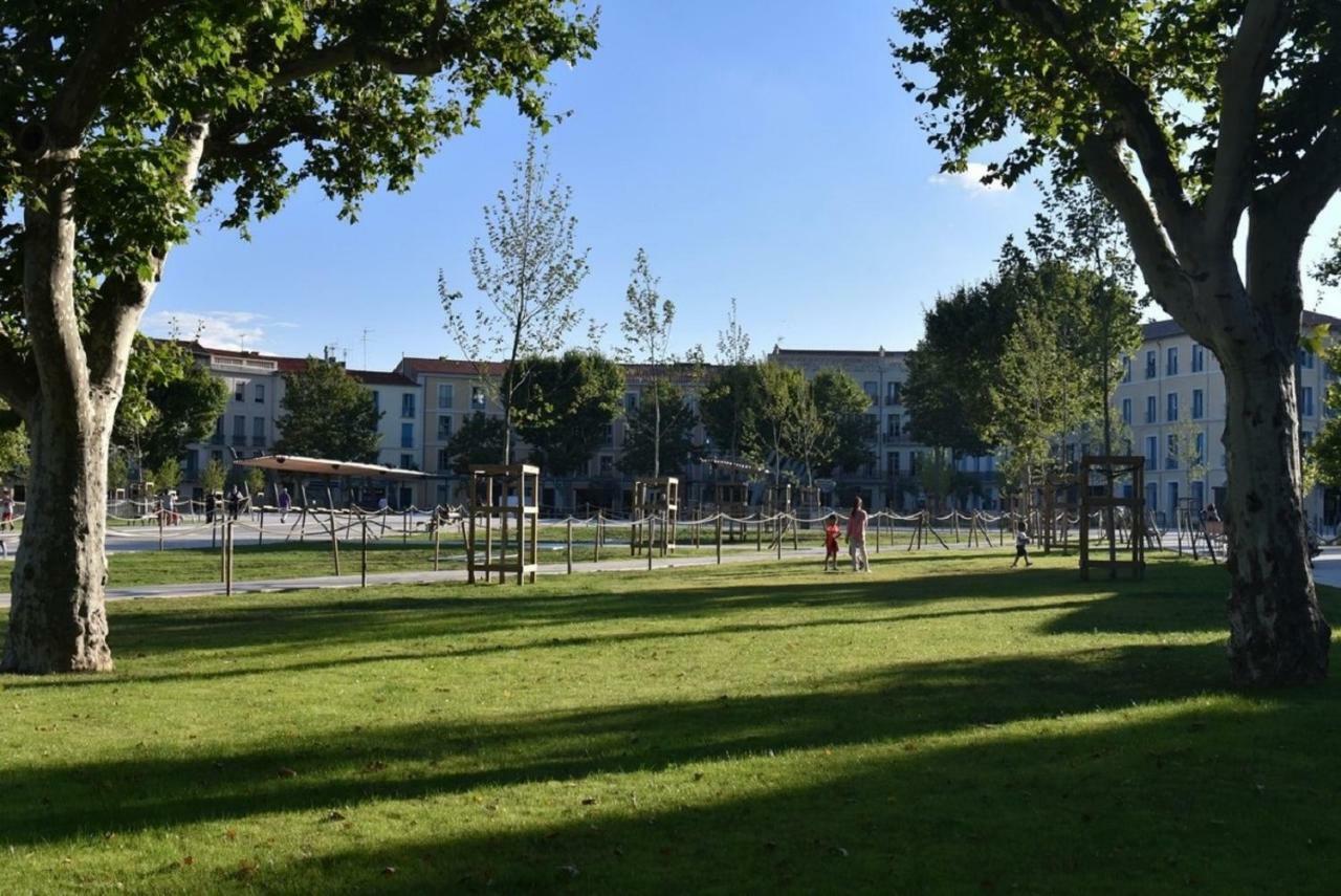 Beziers Studio Terrasse Ngoại thất bức ảnh